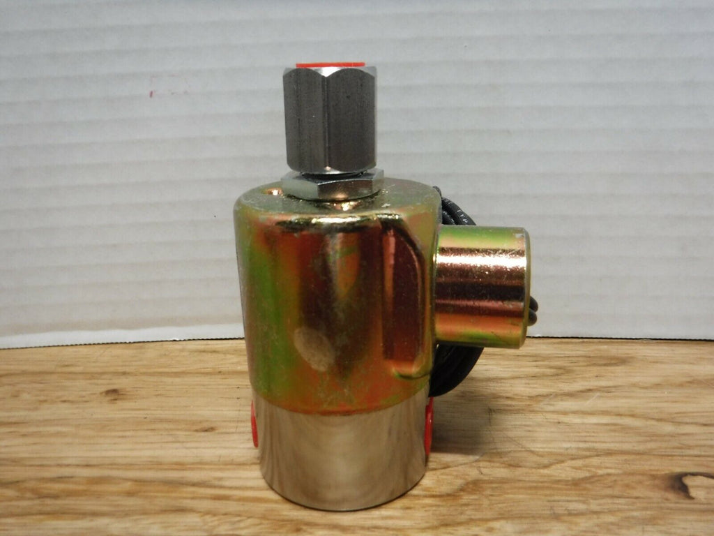 23JJ7XCV - Peter Paul 23JJ7XCV Solenoid Valve 24VDC, 100PSI 1/16" x 1/16" Orifice - Surplus Alley