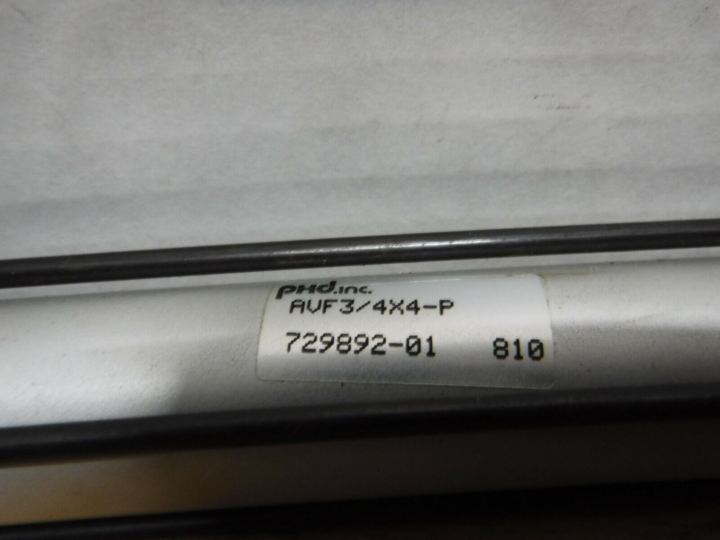 AVF3/4X4 - P - PHD AVF3/4X4 - P PNEUMATIC CYLINDER 3/4IN BORE 4IN STROKE 729892 - 01 - Surplus Alley