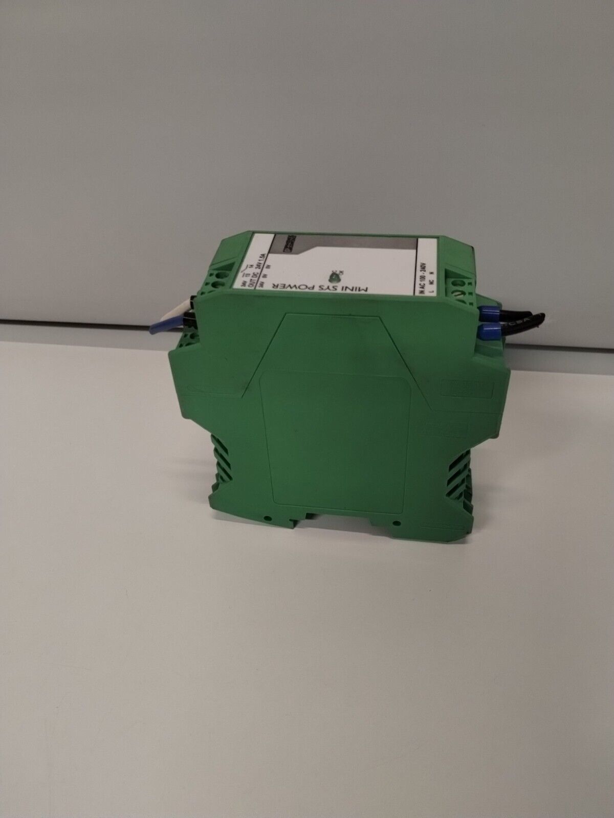 MINI - SYS - PS - 100 - 240AC/24DC/1.5 - Phoenix Contact MINI - SYS - PS - 100 - 240AC/24DC/1.5 Power Supply 24 VDC 1.5 A - Surplus Alley