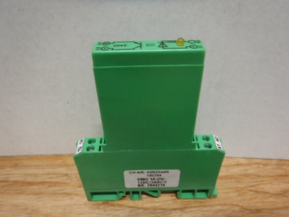 EMG - 10 - OV - 12DC/24DC/1 - Phoenix Contact Opto Coupler EMG - 10 - OV - 12DC/24DC/1, 12vdc In 24vdc Out - Surplus Alley