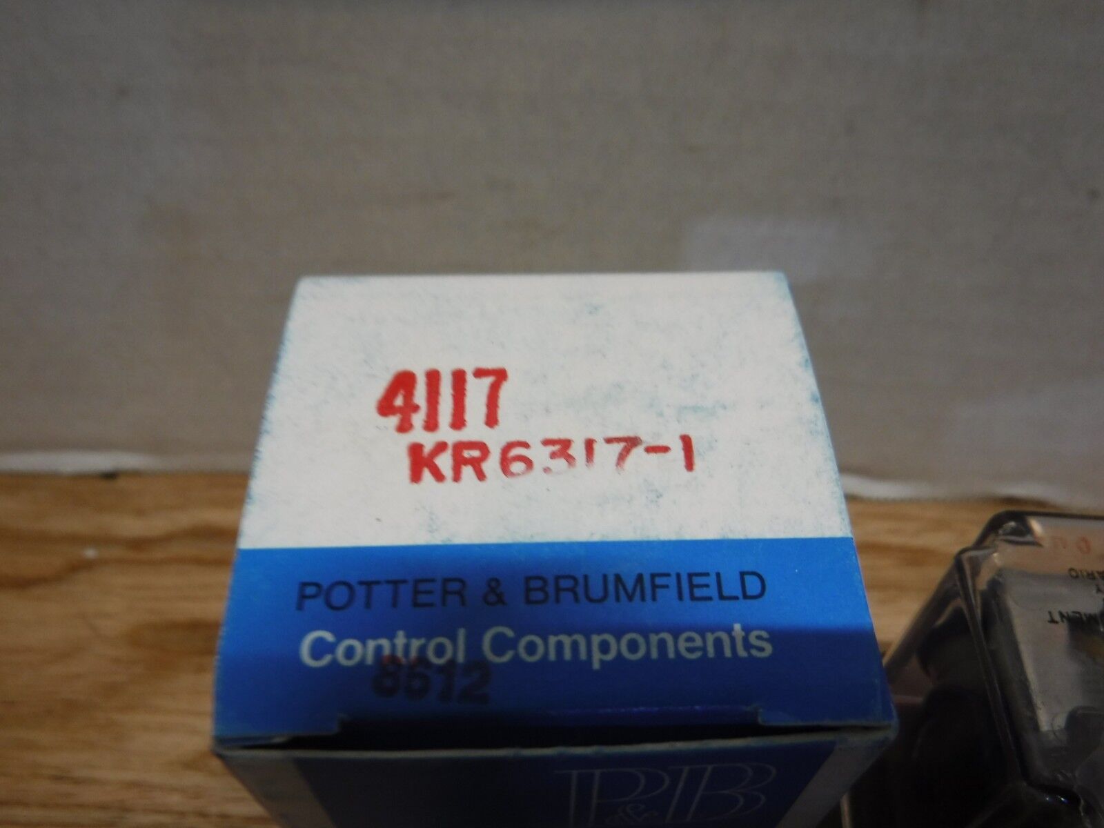 KR6317 - 1 - POTTER & BRUMFIELD KR6317 - 1 RELAY 4II7 KR63171, J - 1502A - Surplus Alley