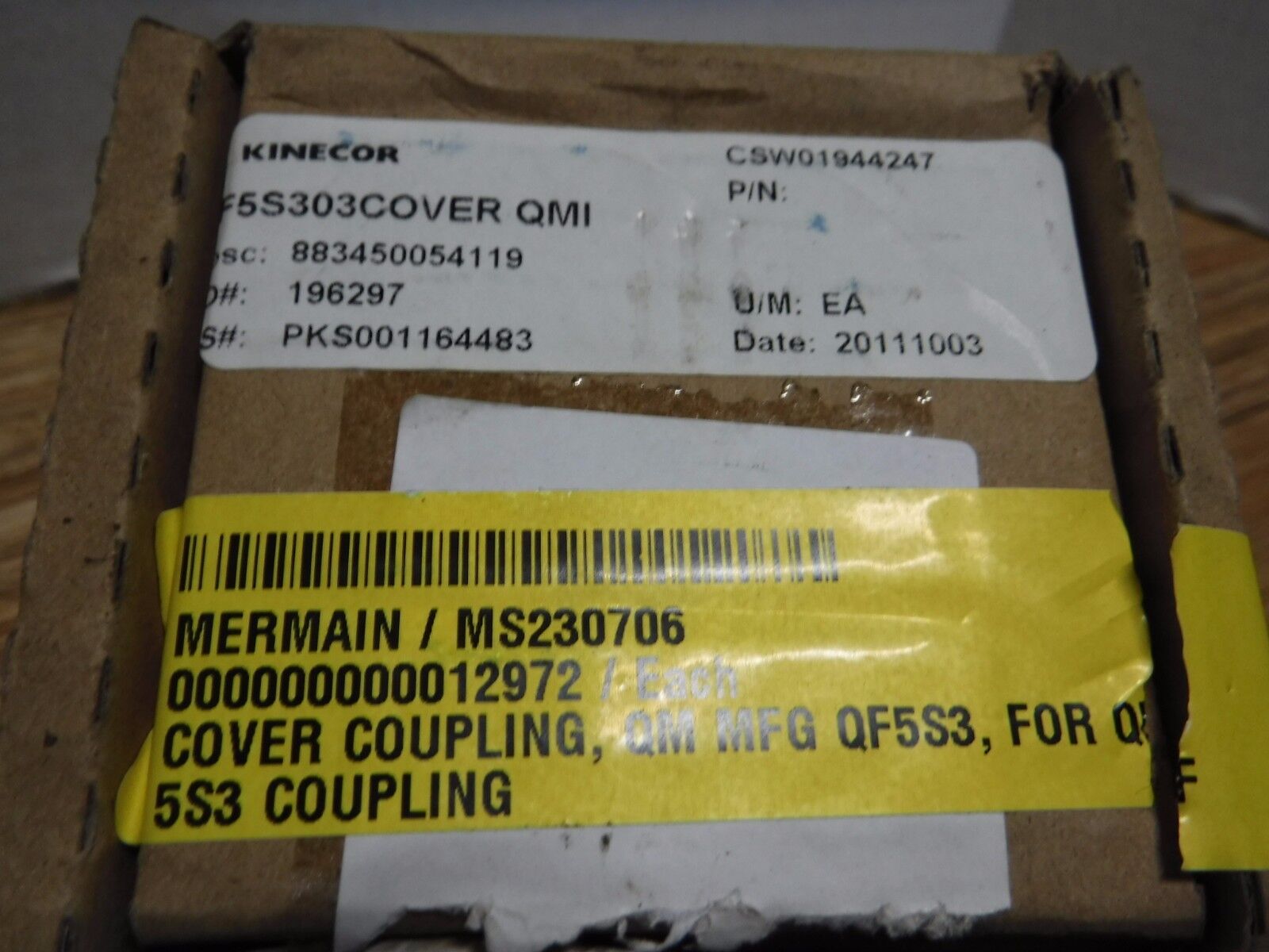 QF5S303 COVER - QM Bearings Quick Flex QF5S303COVER Flange Cover - Surplus Alley