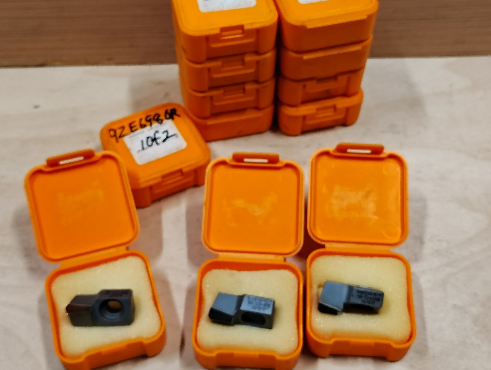 9ZE - 1224 - 6980 - RAMSTAR 9ZE - 1224 - 6980 CARBIDE INSERTS GRADE PCD LOT OF 12pcs - Surplus Alley