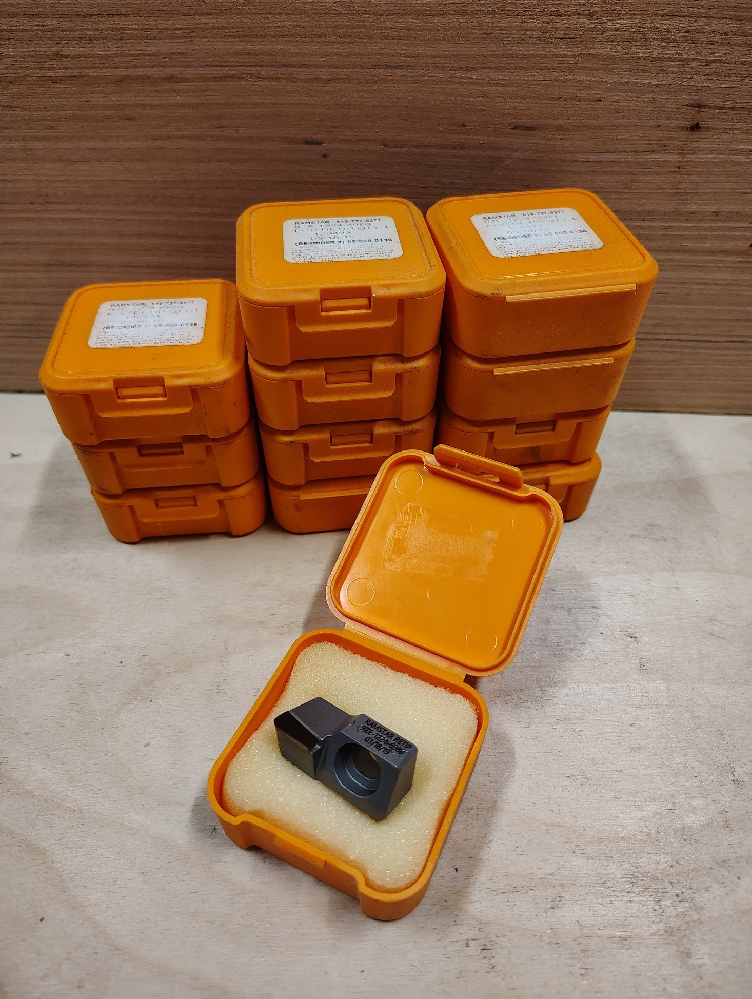 9ZE - 1224 - 6980 - RAMSTAR 9ZE - 1224 - 6980 CARBIDE INSERTS GRADE PCD LOT OF 12pcs - Surplus Alley