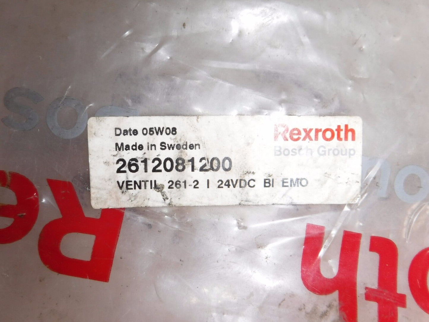 2612081200 - REXROTH BOSCH 261 - 208 - 120 - 0, 24VDC PNEUMATIC VALVE 2612081200 - Surplus Alley