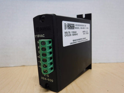 X54 - 600 - 1 - 1 - 2DA - Ronan X54 - 600 - 1 - 1 - 2DA 115V .25Amp Power Supply X54 - 600 - Surplus Alley