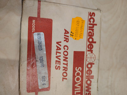 N19526003 - Schrader Bellows N19526003 Valve 120v - Surplus Alley