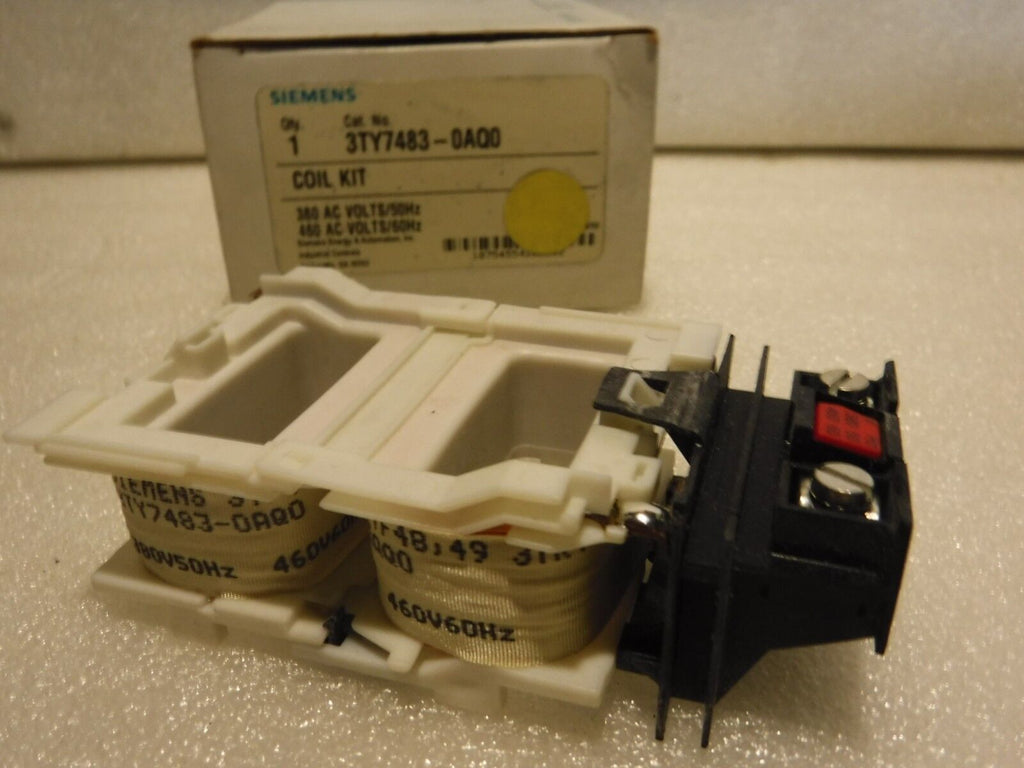 3TY7483 - 0AQ0 - SIEMENS 3TY7483 - 0AQ0 COIL KIT 460 VOLTS 60 HERTZ 380 VOLTS 50 HERTZ - Surplus Alley