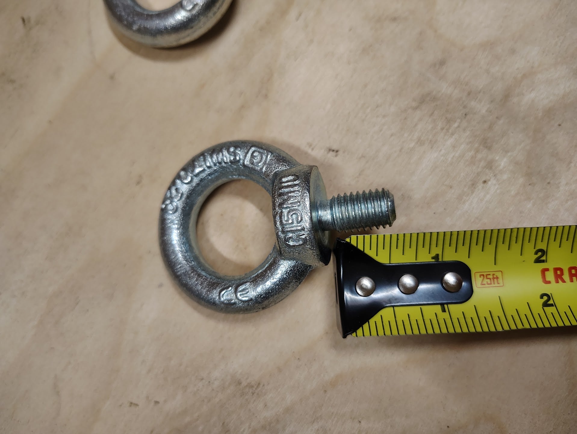 107686 - Siemens Eyebolt Male M10, 107686 Bag of 5pcs - Surplus Alley