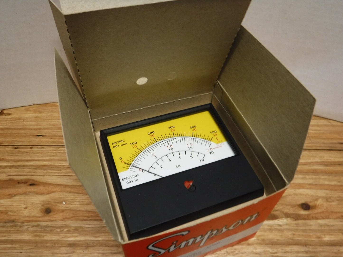 810035 - Simpson 810035 Panel Meter MDL:2124 NEW METRIC/ENGLISH - Surplus Alley