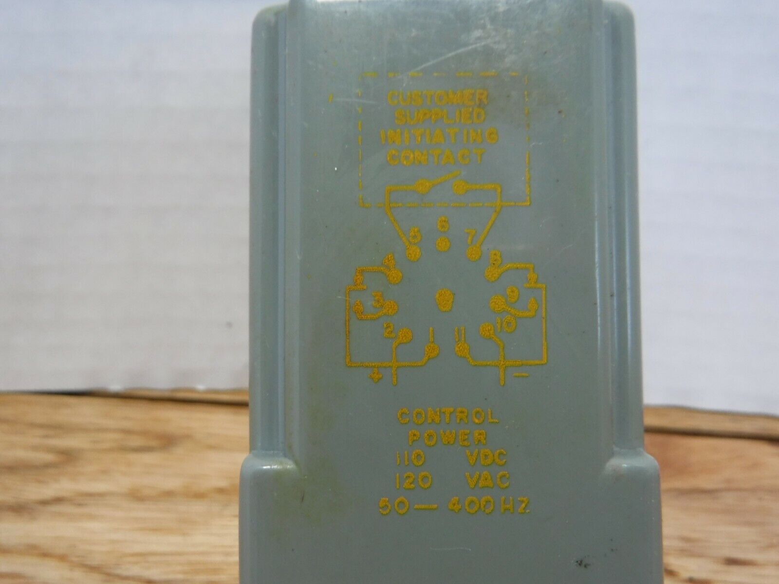 8501 - JCK25 - SQUARE D 8501 - JCK25 SOLID STATE TIMING RELAY AC/DC, 1.8 - 180 SEC. - Surplus Alley