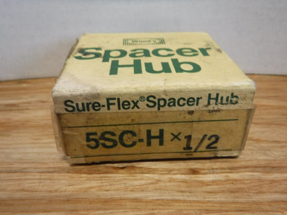 5SC - H X1/2 - T B Woods 5SC - H 1/2 Sureflex Spacer Hub - Surplus Alley