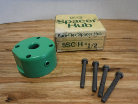 5SC - H X1/2 - T B Woods 5SC - H 1/2 Sureflex Spacer Hub - Surplus Alley