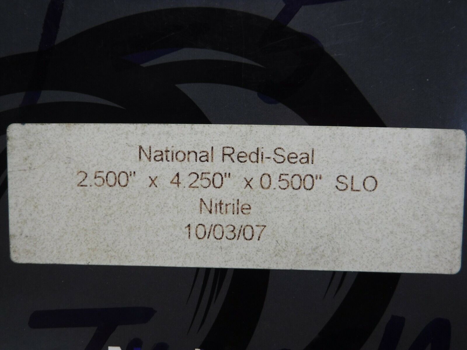 2.5 X 4.25 X 0.500 - TIMKEN NATIONAL REDI - SEAL NITRILE OIL SEAL, 2.5 X 4.25 X 0.500" SLO - Surplus Alley