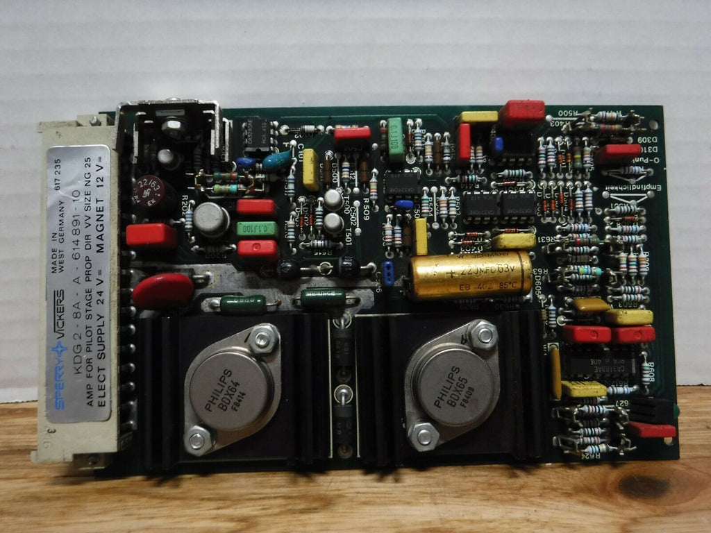 KDG2 - 8A - A - 614891 - 10 - Vickers KDG2 - 8A - A - 614891 - 10 Prop. Amp Board - Surplus Alley