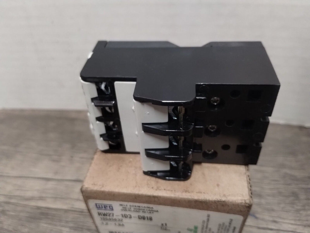 RW27 - 1D3 - D018 - WEG RW27 - 1D3 - D018 Overload Relay, 1,2 - 1,8AMP - Surplus Alley