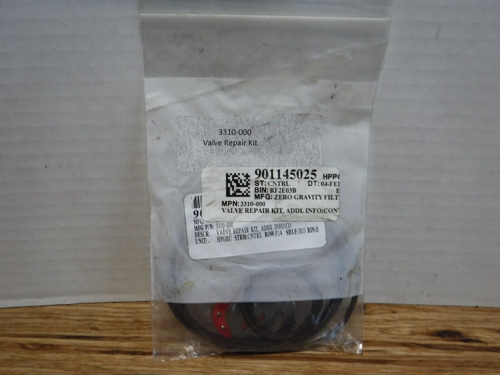 3310 - 000 - ZERO GRAVITY FILTERS 3310 - 000 Valve Repair Kit TYPE 00269 - Surplus Alley